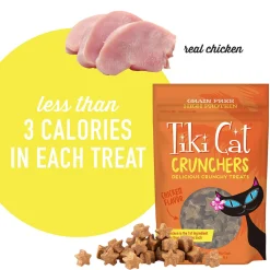 Crunchers Chicken Flavour Cat Treats