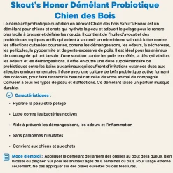 Daily Use Probiotic Detangler Dog of the Woods Spray