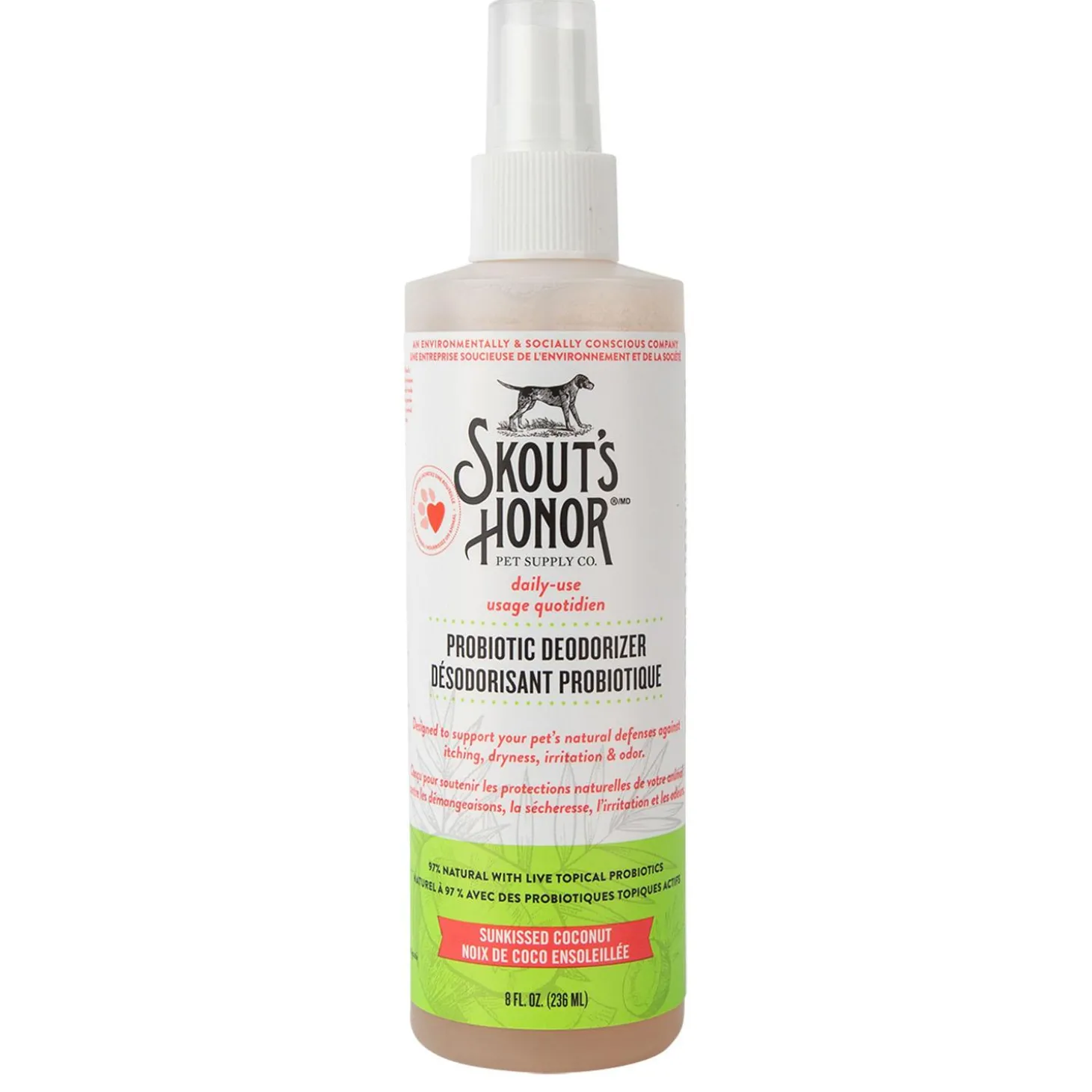 Daily Use Probiotic Sunkissed Coconut Deodorizer Spray