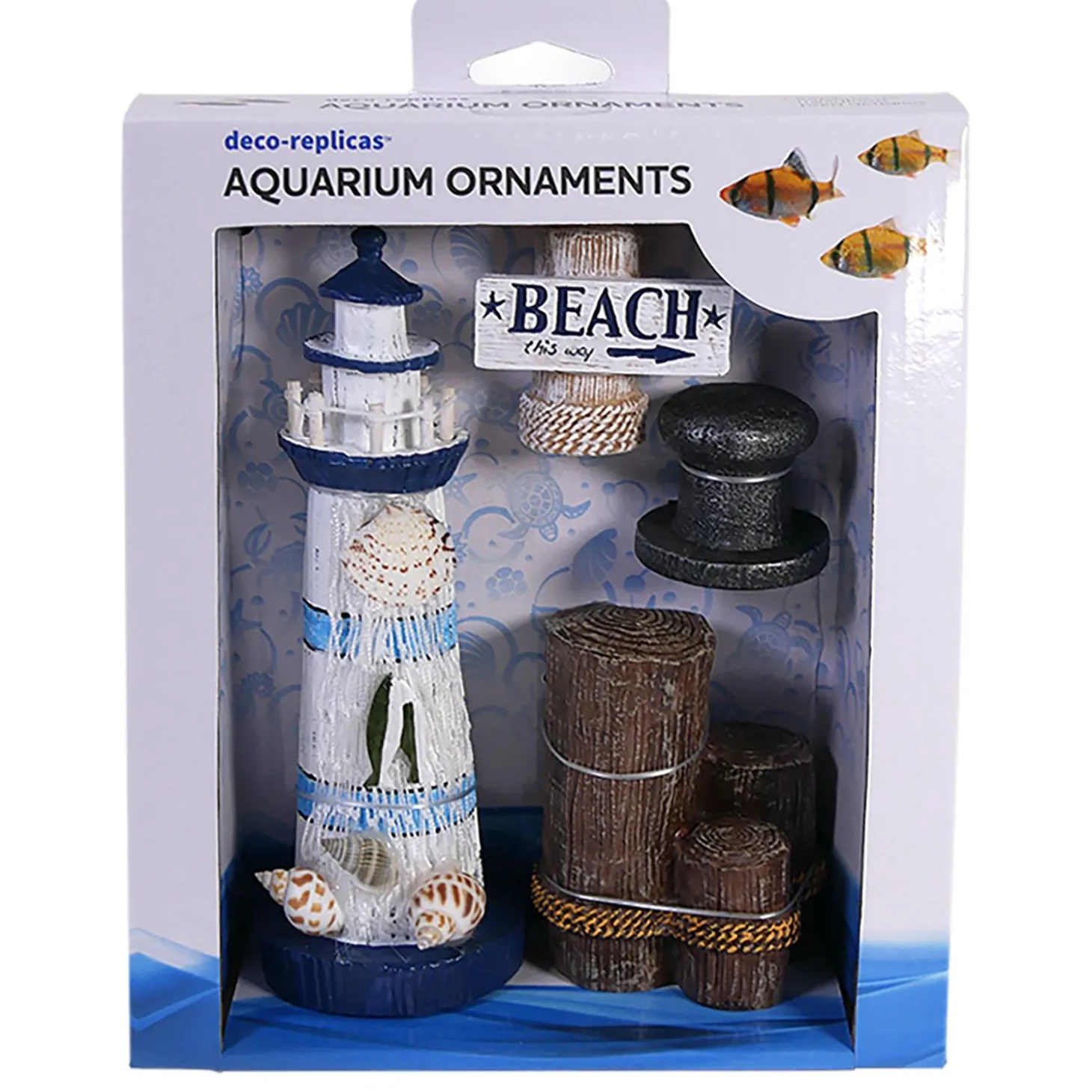 Deco-Replicas Nautical Aquarium Decor Kit