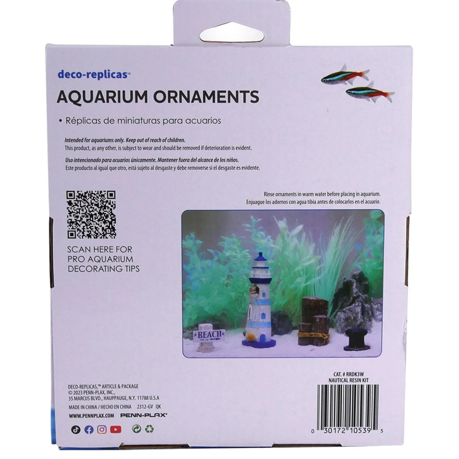 Deco-Replicas Nautical Aquarium Decor Kit