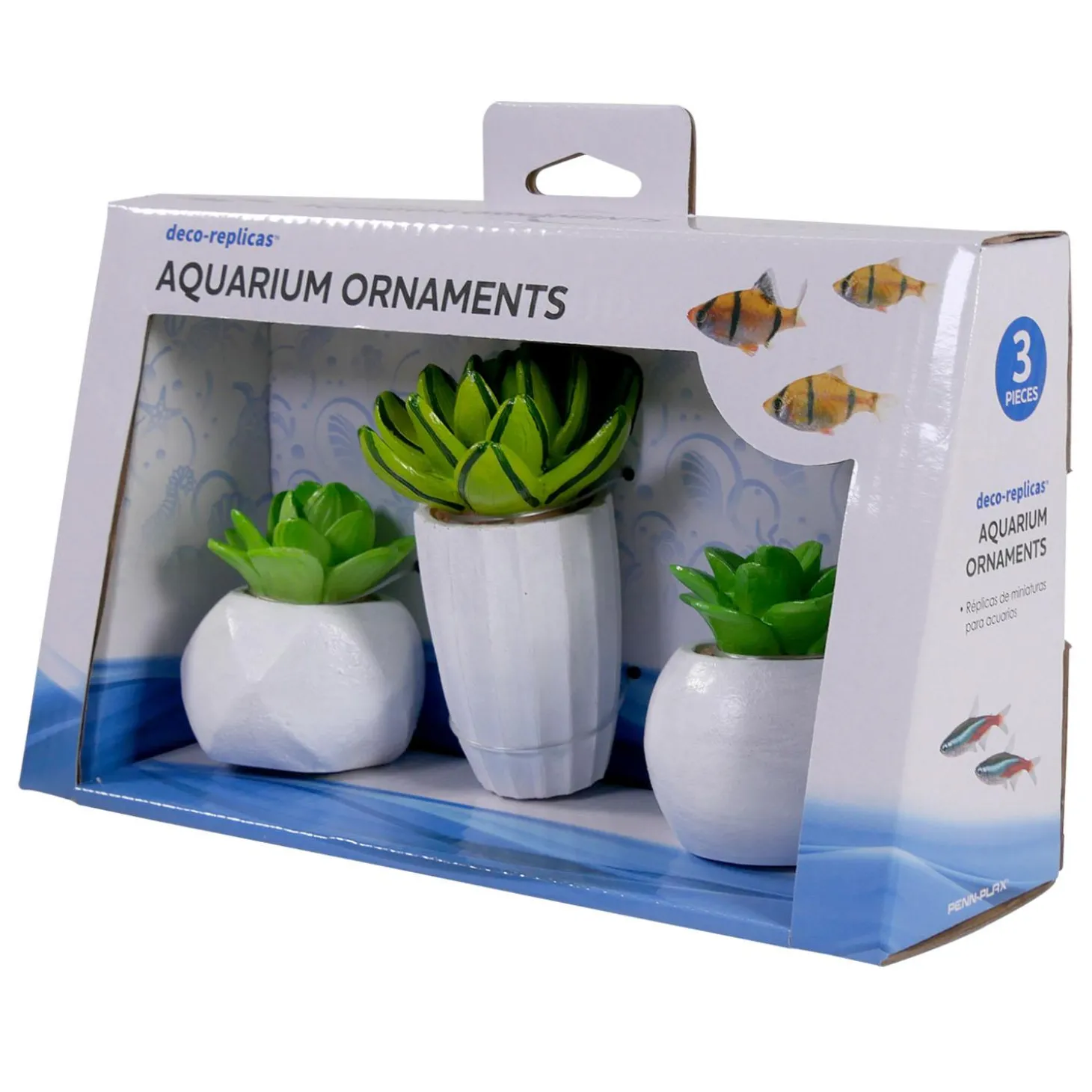Deco-Replicas Succulent Aquarium Decor Kit
