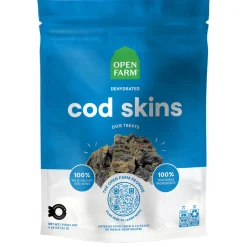 Dehydrated Cod Skins Dog Treats