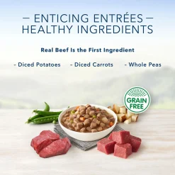 Delights New York Strip Flavour Pate Small Breed Adult Dog Food