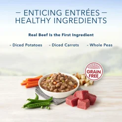 Delights Prime Rib with Gravy Flavour Pate Small Breed Adult Dog Food