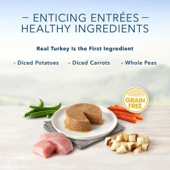 Delights Roasted Turkey Flavour Pate Small Breed Adult Dog Food