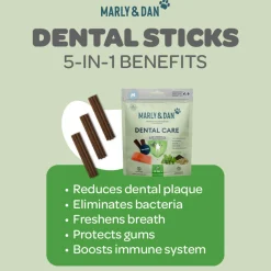 Dental Care Salmon Sticks Small Dog Treats