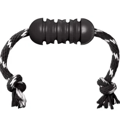 Dental Extreme Rubber & Rope Dog Toy