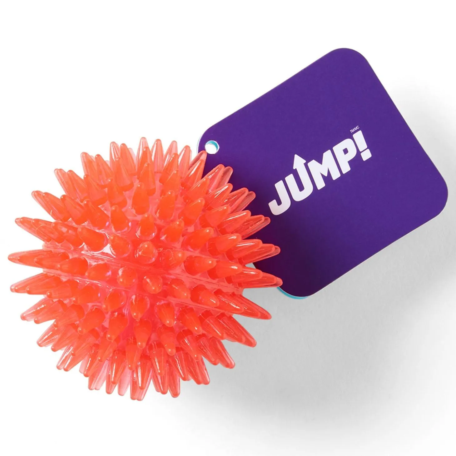 Dental Squeaker Ball Red Dog Toy