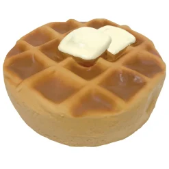 Dessert Chew Belgian Waffle Dog Toy