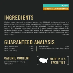 Development Classic Chicken & Rice Entree Puppy Dog Food