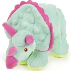Dinos Frills Teal Dog Toy