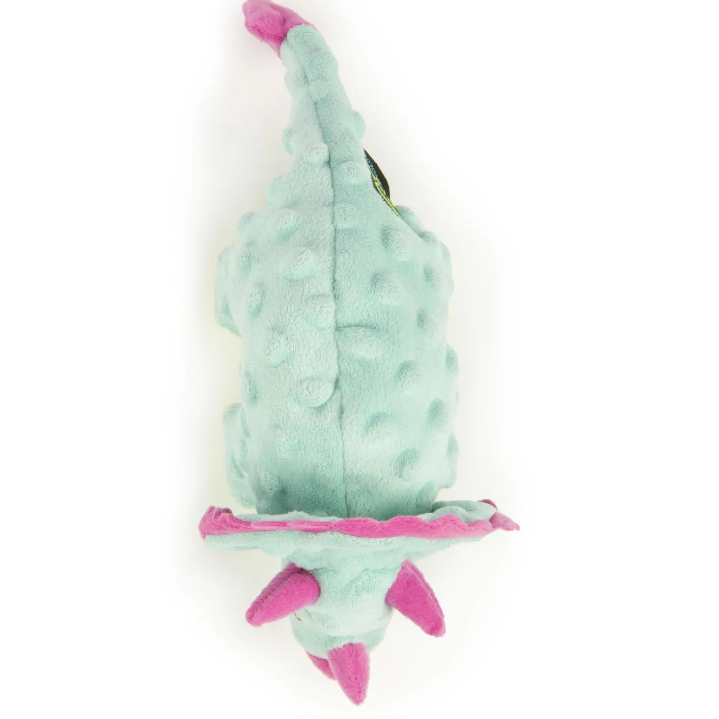 Dinos Frills Teal Dog Toy