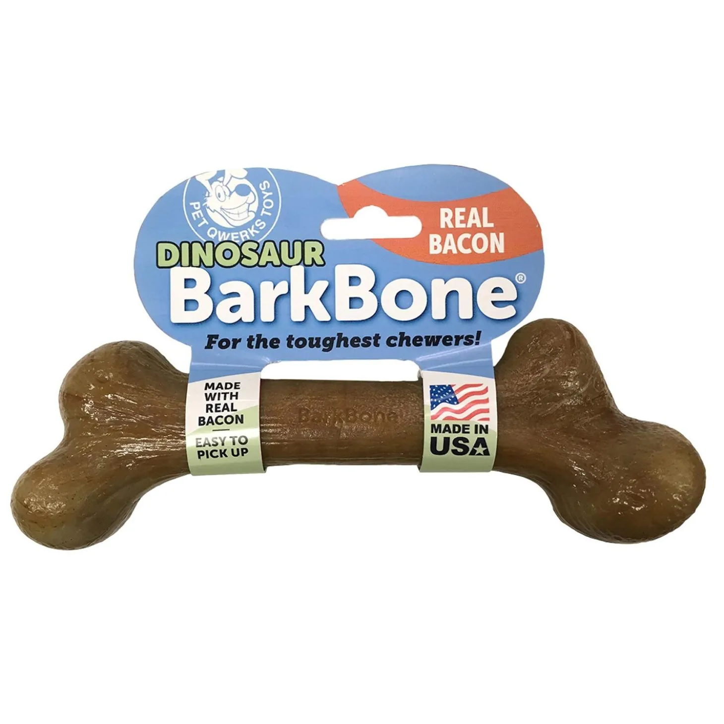 Dinosaur Bacon Nylon Dog Chew