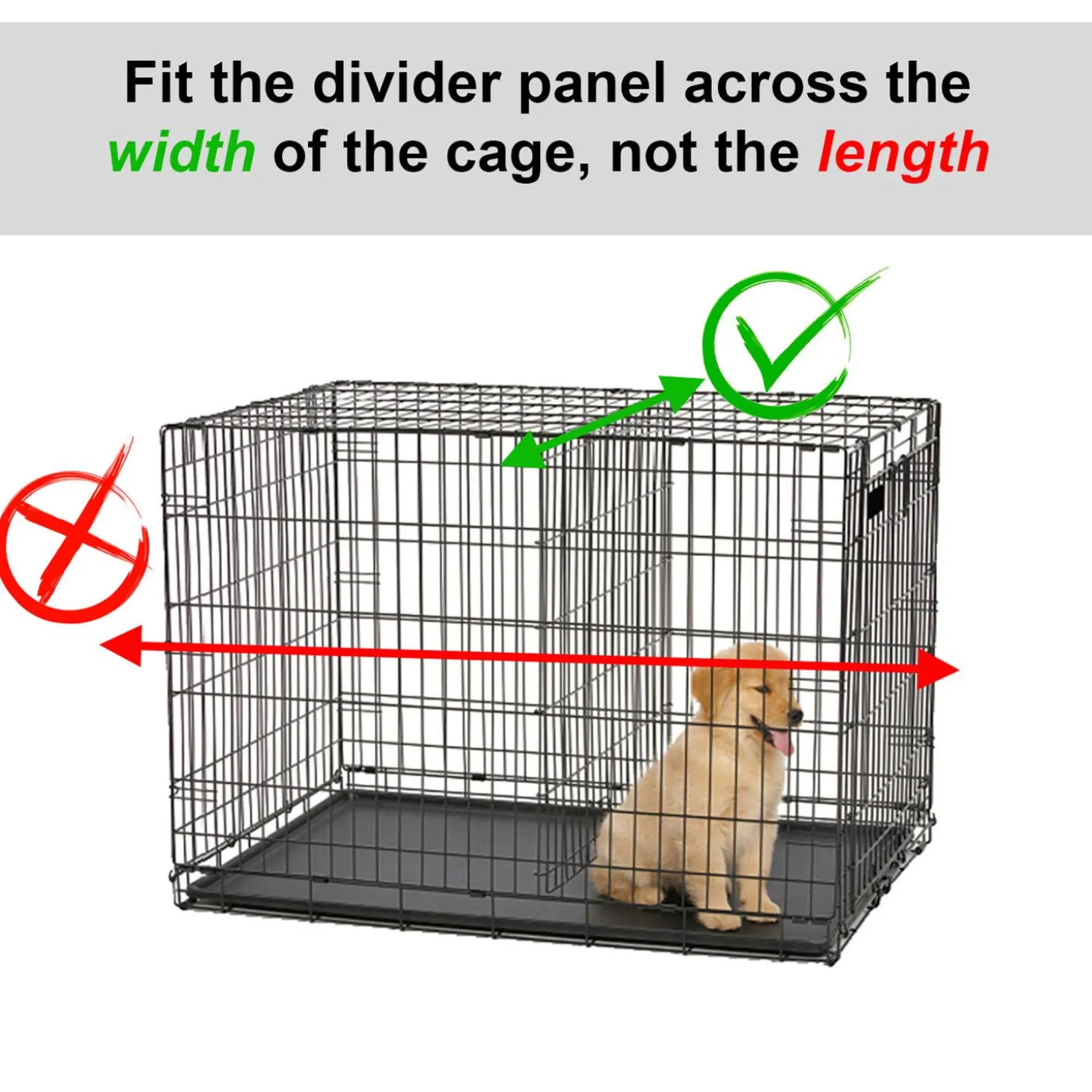 Divider Panel for Pet Crate