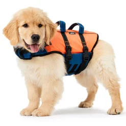 Dog Paddle Orange Life Vest