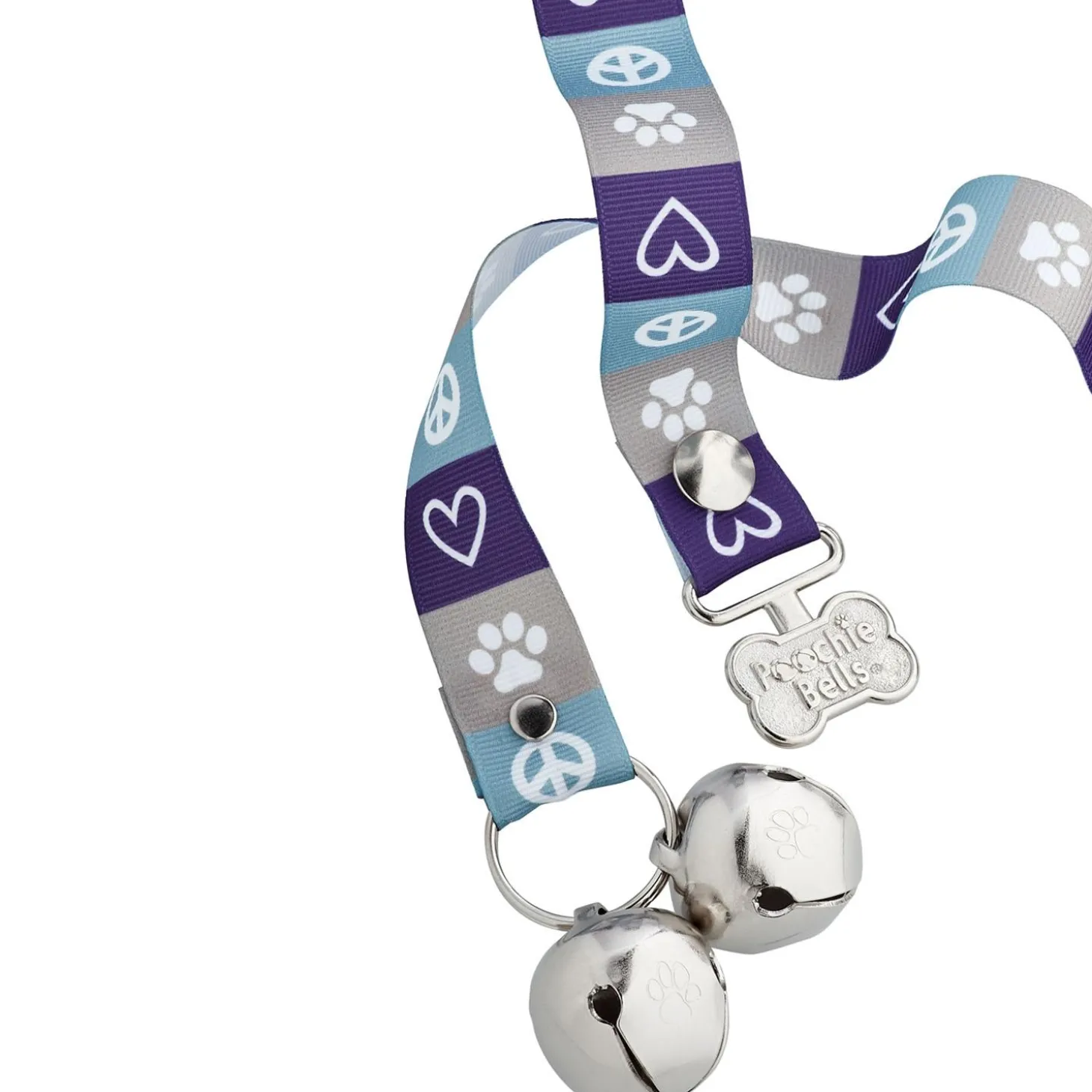 Dog Potty Training Doorbell Peace Love Design