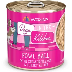 Dogs in the Kitchen Fowl Ball Chicken Breast & Turkey Adult Dog Food