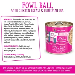 Dogs in the Kitchen Fowl Ball Chicken Breast & Turkey Adult Dog Food
