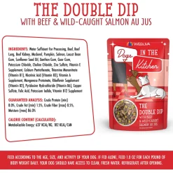 Dogs in the Kitchen The Double Dip with Beef & Wild-Caught Salmon Adult Dog Food