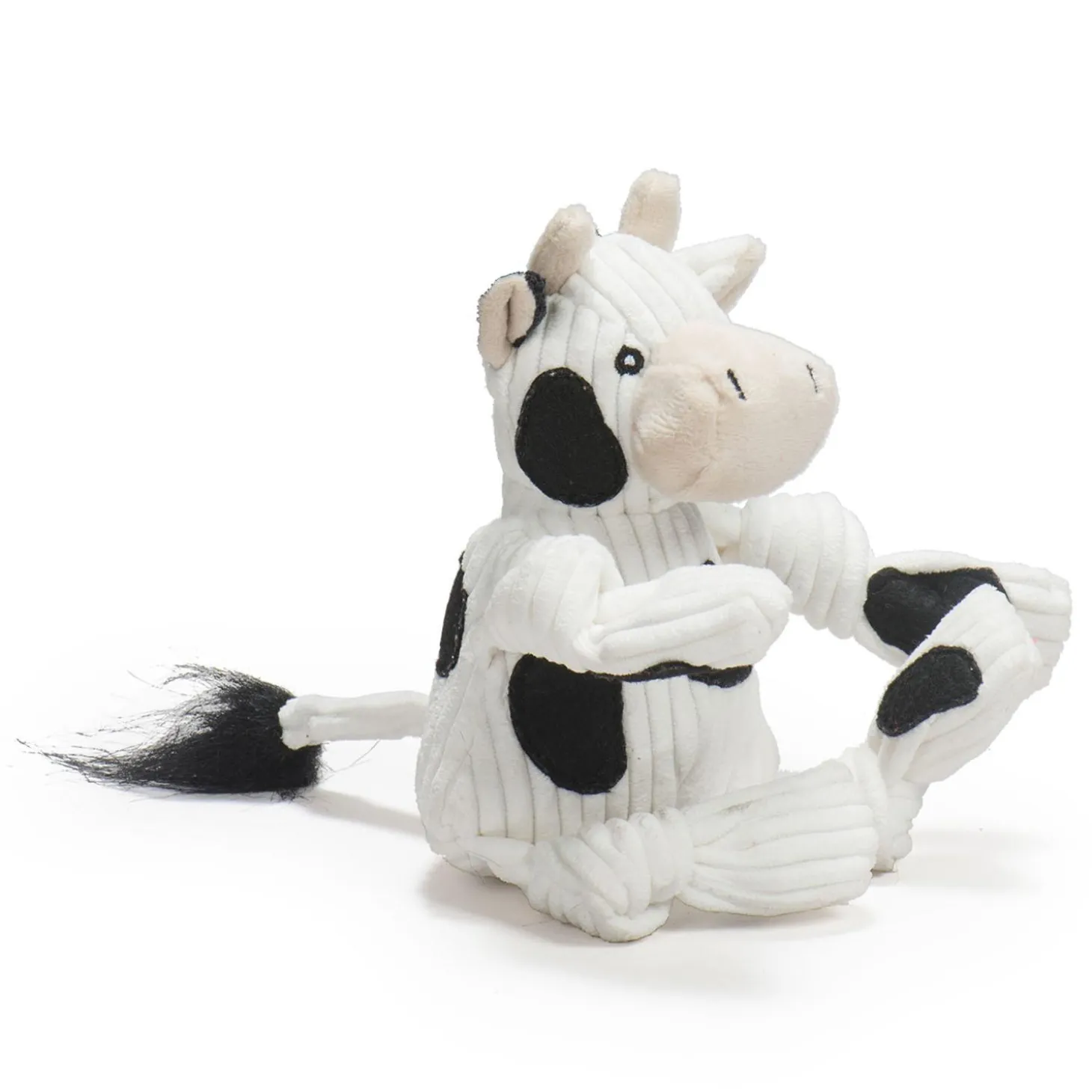 Dottie Cow Knottie Plush Dog Toy