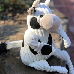 Dottie Cow Knottie Plush Dog Toy