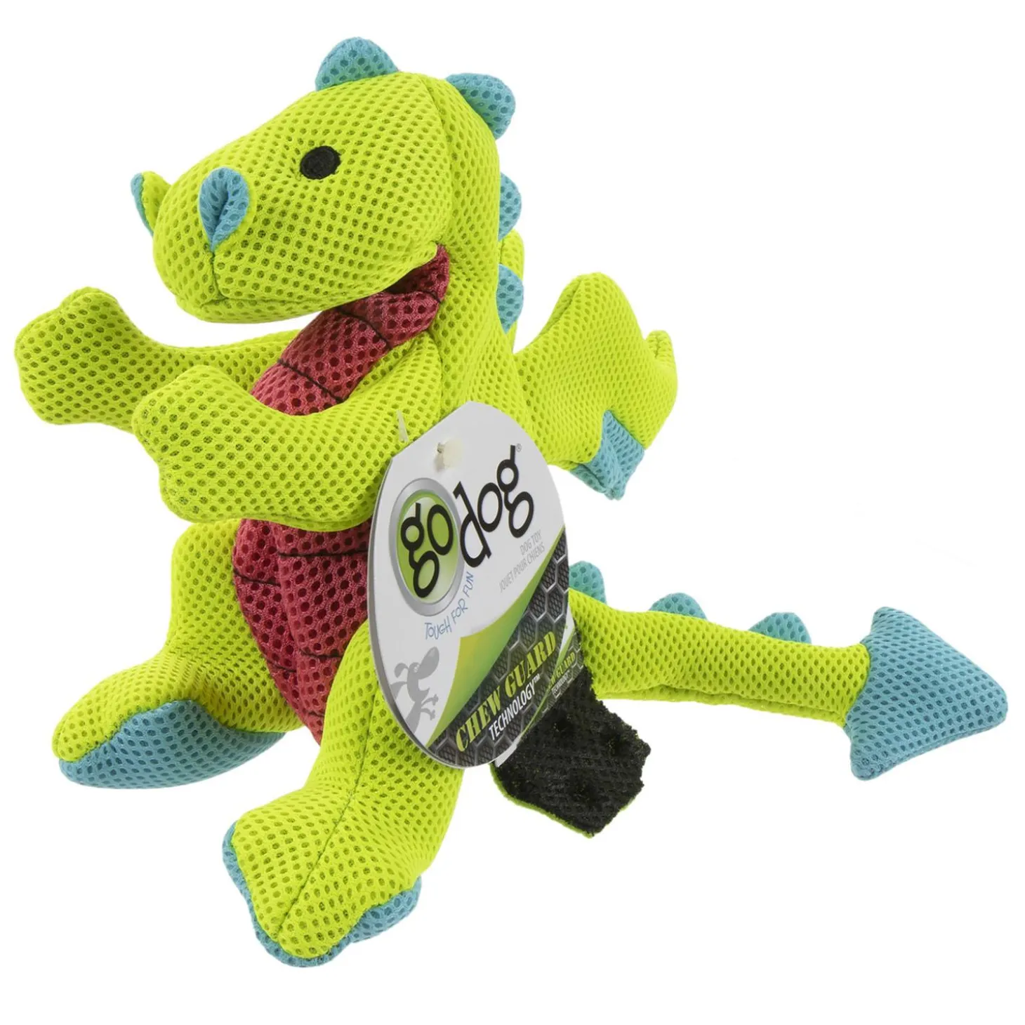 Double Chew Guard Dragons Dog Toy