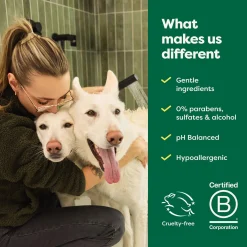 Double Coat 3-in-1 White Tea & Basil Dog Shampoo