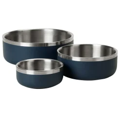 Double Wall Navy Bowl