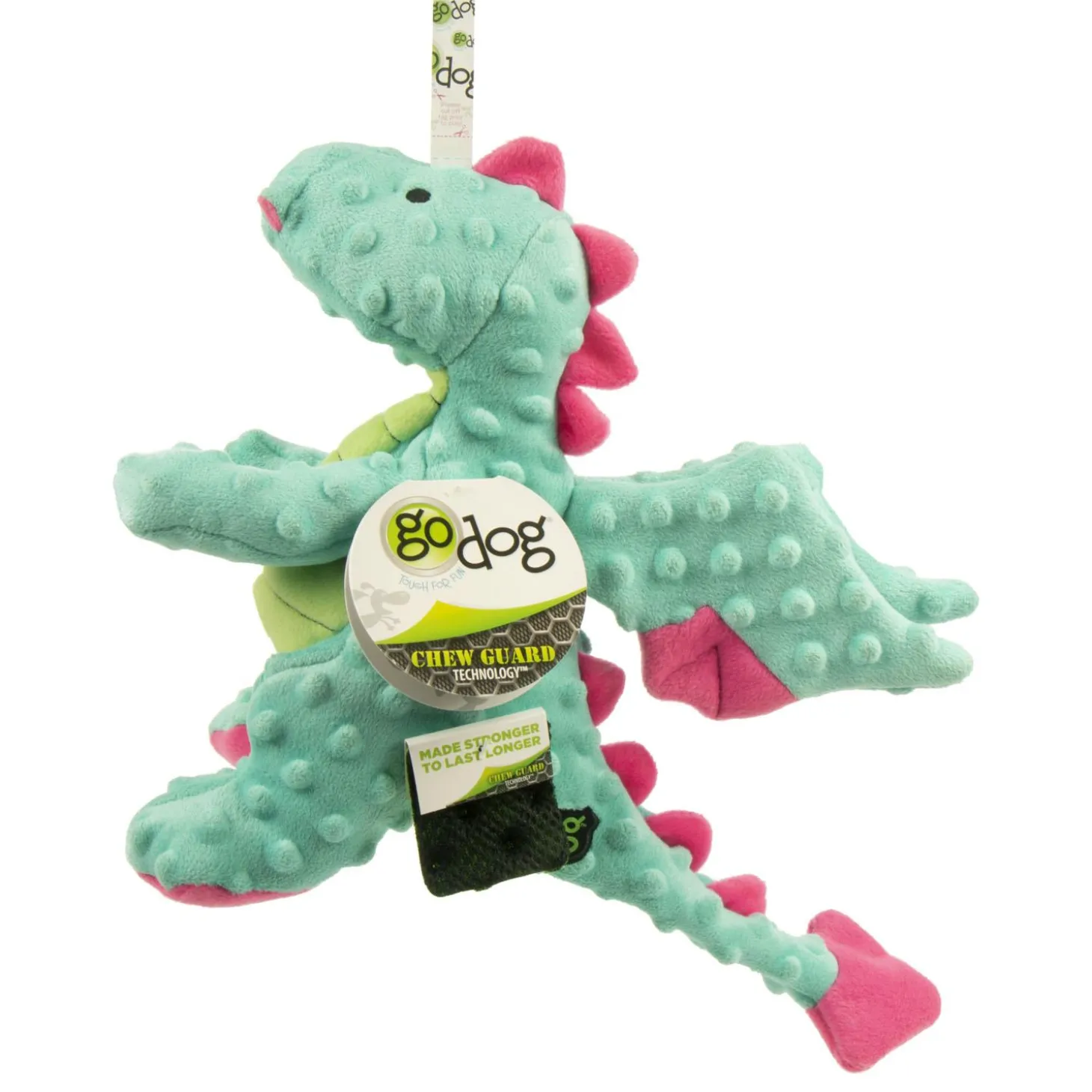 Dragon Teal Dog Toy
