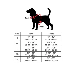 Dusty Blue Reflective Cushion Neoprene Padded Dog Harness