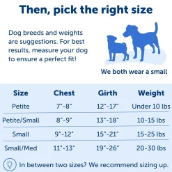 Easy Walk Adjustable Black & Silver Harness