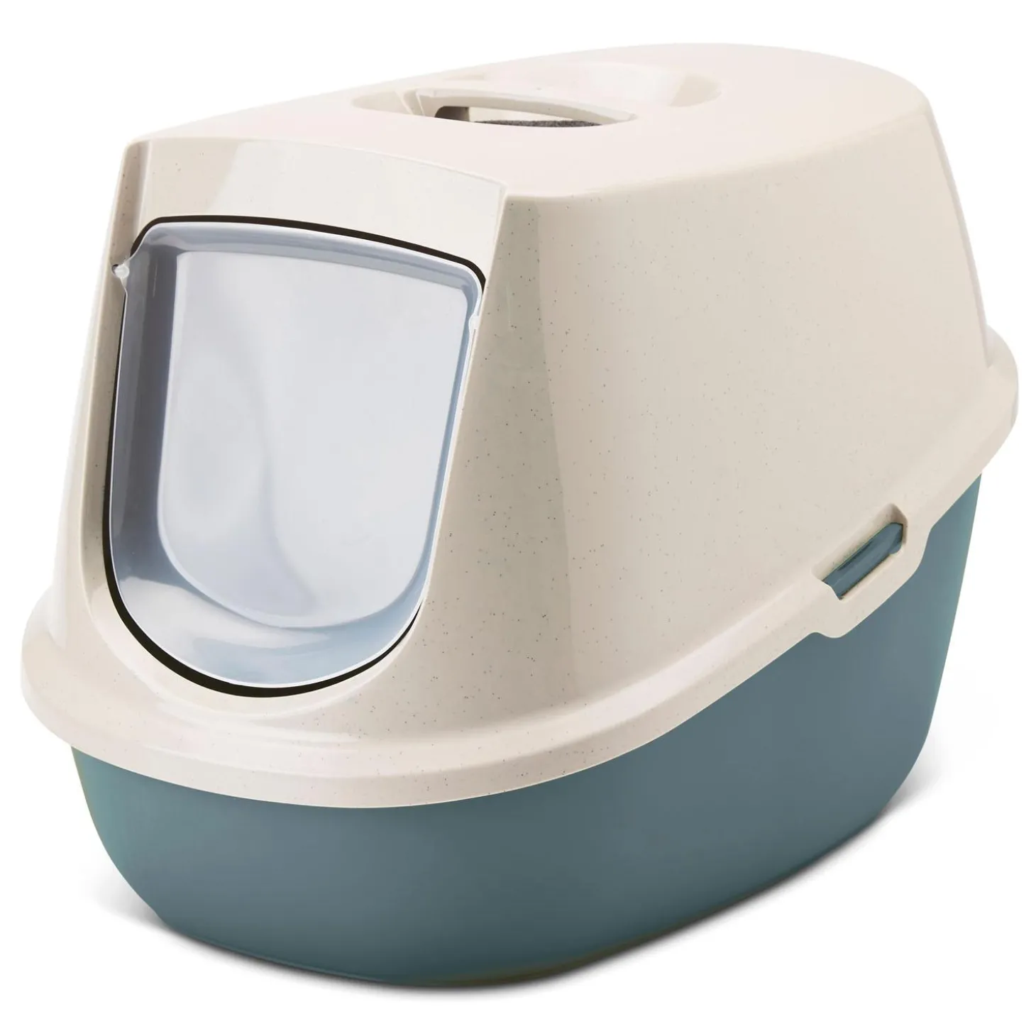 Eco-Friendly Green Hooded Litter Box