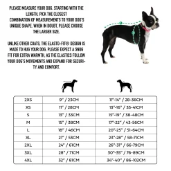 Elasto-Fit Dark Red Retro Puffer