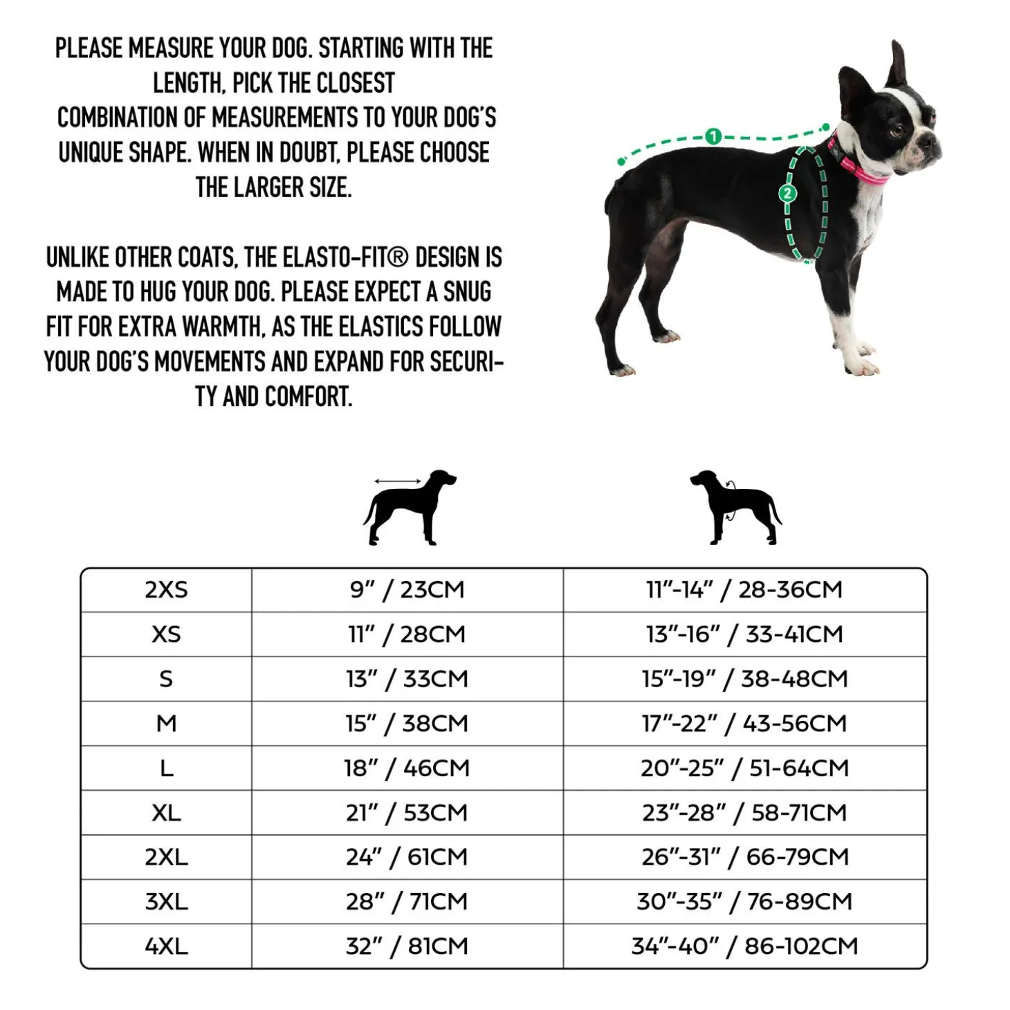 Elasto-Fit Dark Red Retro Puffer