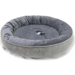 Embossed Cuddler Bed Grey
