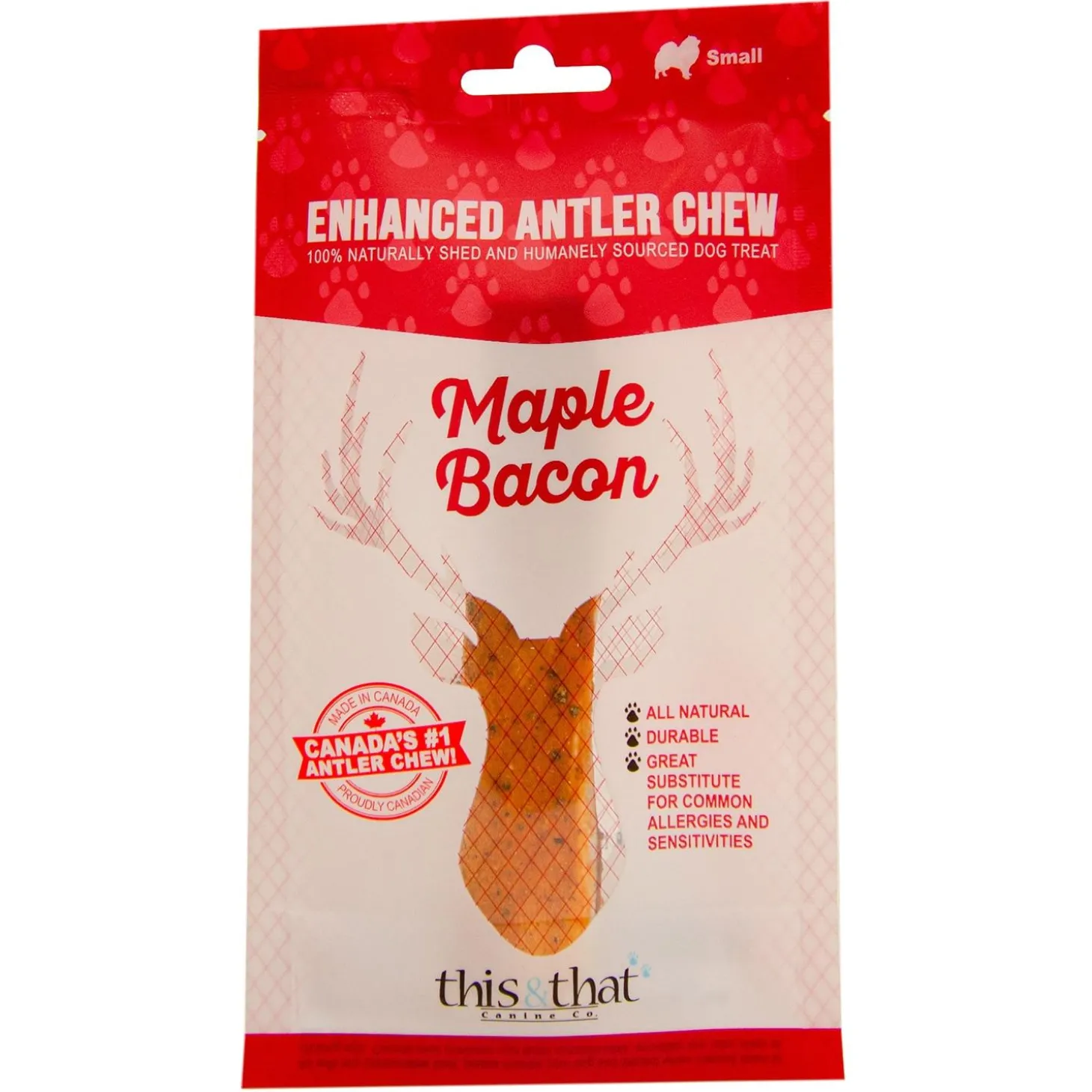 Enhanced Antler Chew - Maple Bacon
