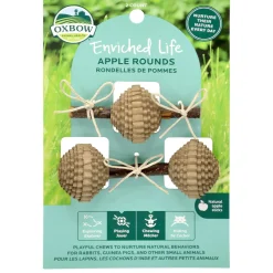 Enriched Life Apple Rounds Small Animal Toy