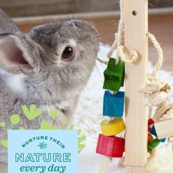 Enriched Life Natural Play Dangly Small Animal Toy