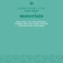 Enriched Life Play Post Small Animal Toy