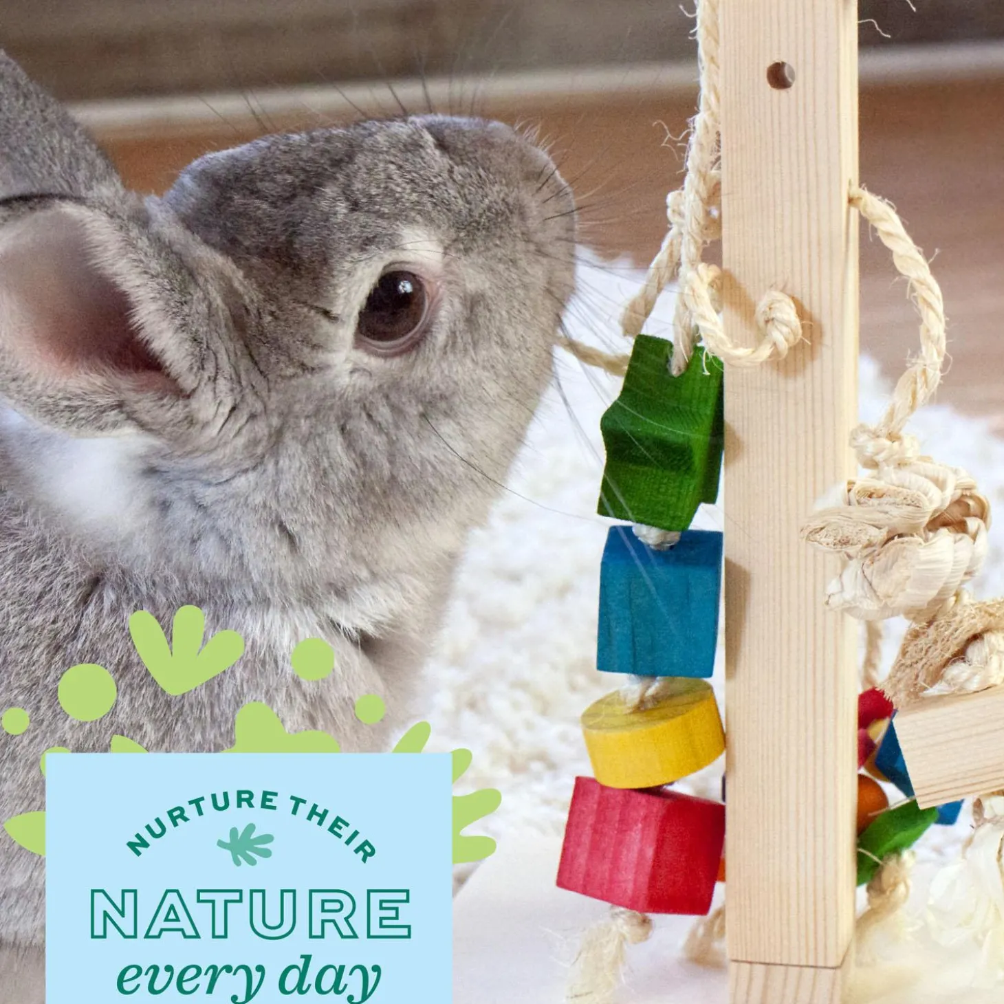 Enriched Life Play Post Small Animal Toy