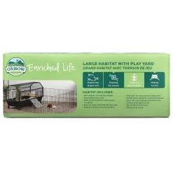 Enriched Life Rabbit & Guinea Pig Habitat with Play Yard