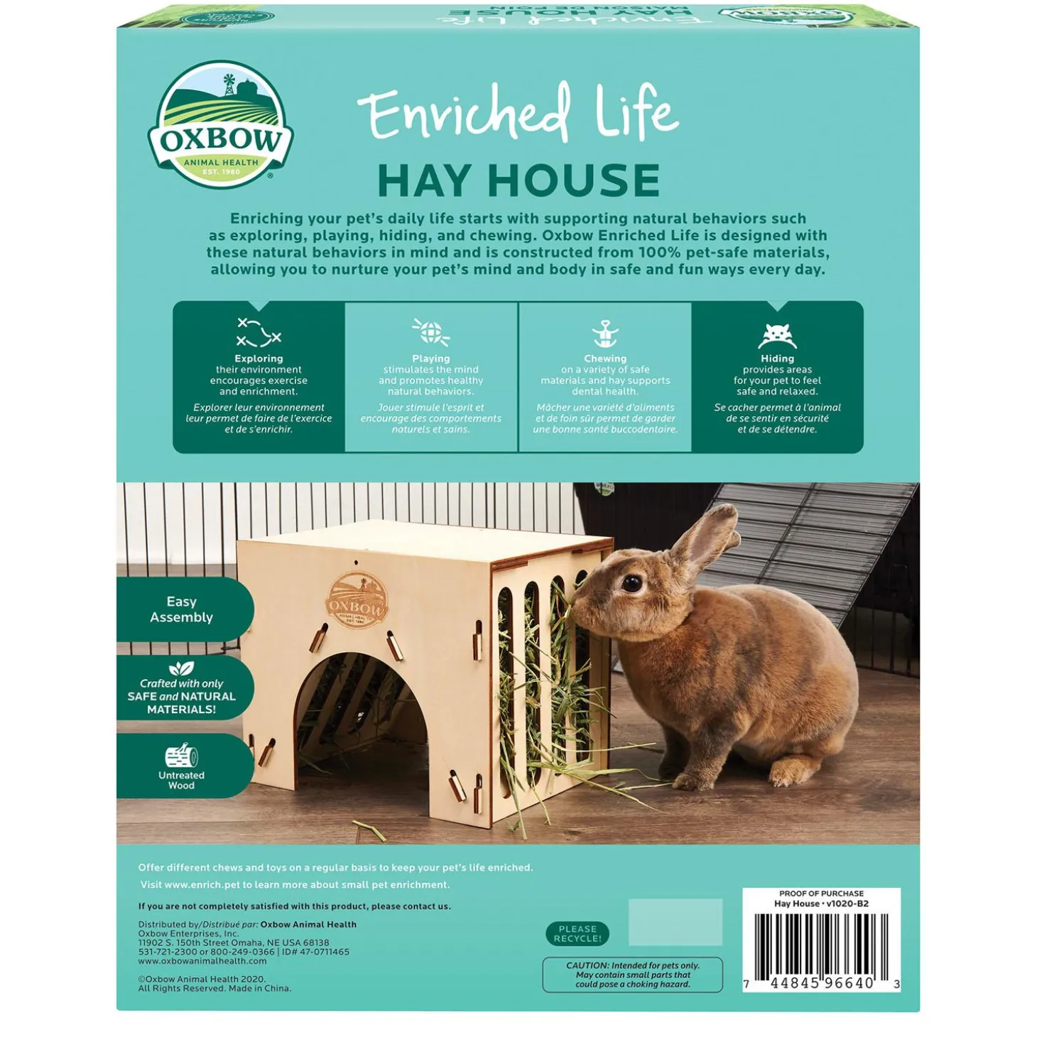 Enriched Life Small Animal Hay House