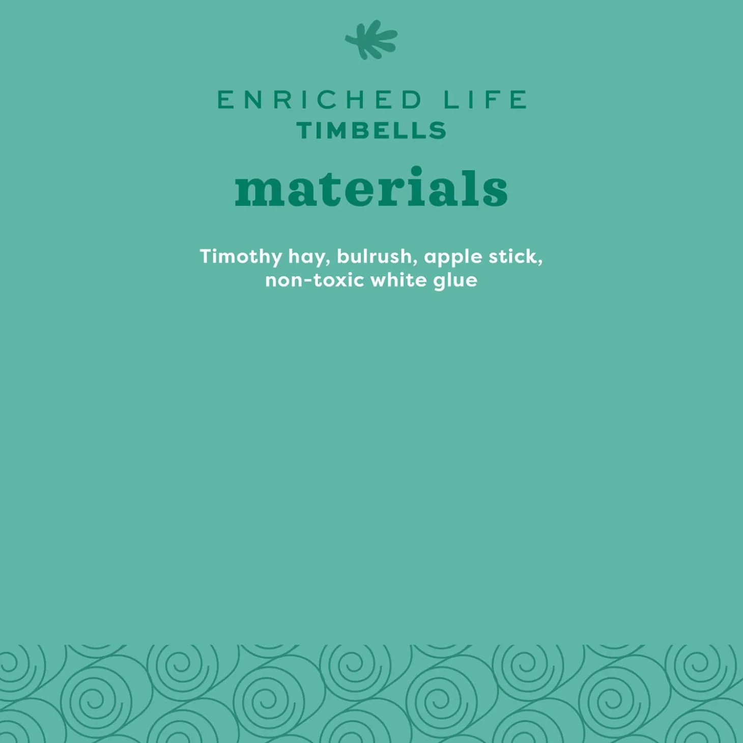 Enriched Life Timbells Small Animal Toy