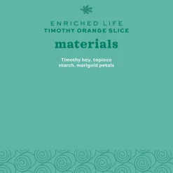 Enriched Life Timothy Orange Slice Small Animal Toy