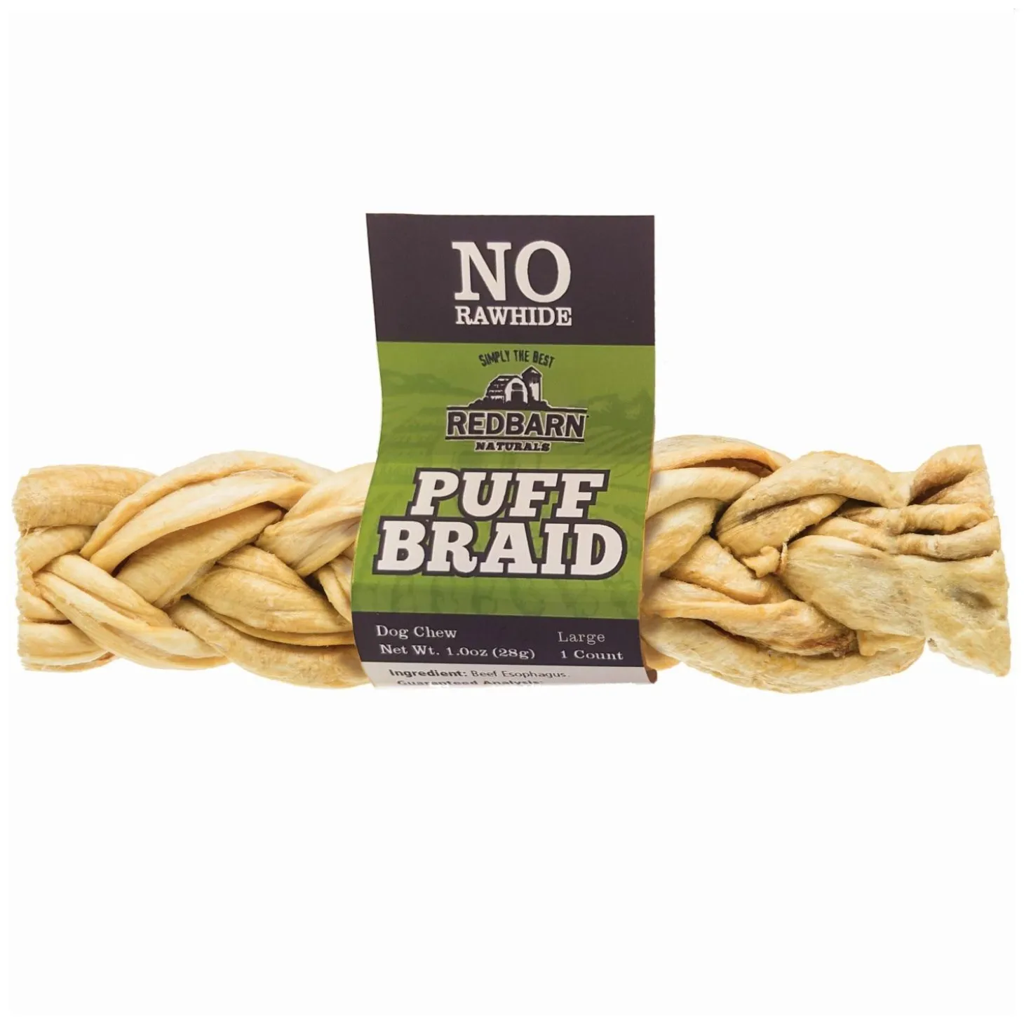 Esophogus Braid Dog Treat