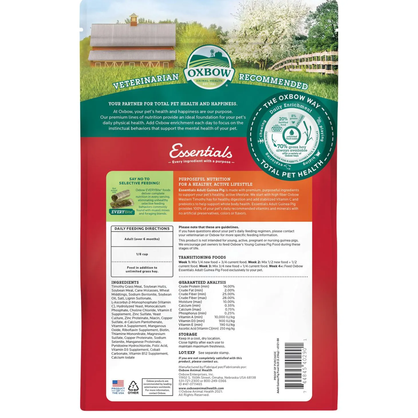 Essentials Adult Guinea Pig Food