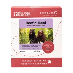 Everyday Raw Reef n' Beef Salmon & Beef 4 Pack Adult Dog Food