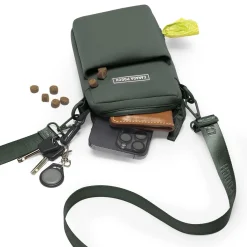 Everything Dog Walking Forest Green Bag