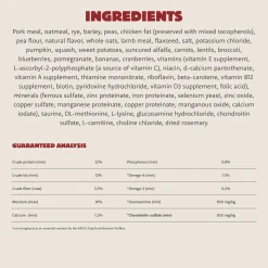 Farmstead Feast Pork Meal & Lamb Meal Recipe Large Breed Adult Dog Food